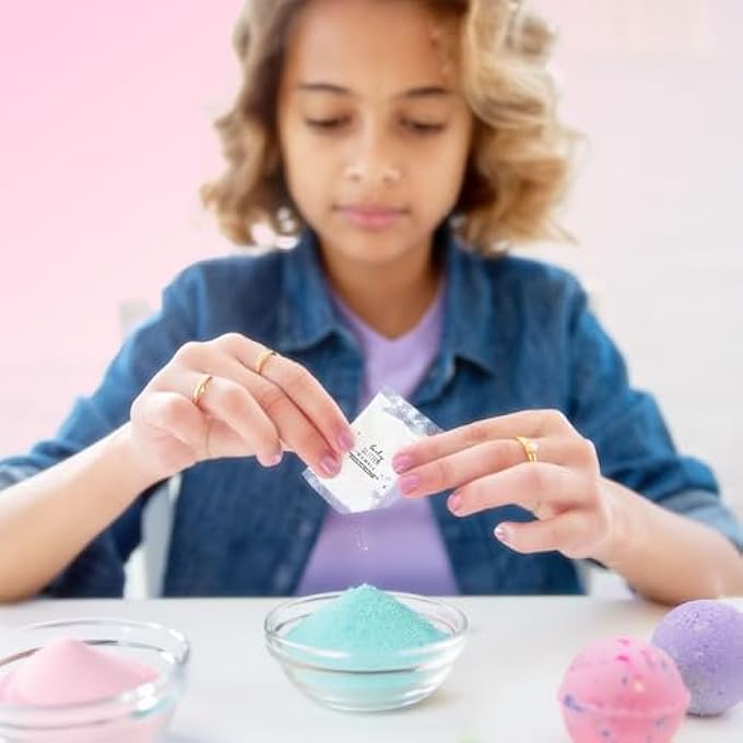 STMT D.I.Y. Bath Bombs Kit - Mix and Mold Your Own 5 Scented Bath Bombs â€“ Bath Bomb Set for Kids Ages 6 and Up - Image 2